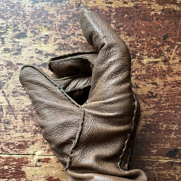vintage leather driving gloves - Picture 5 of 11
